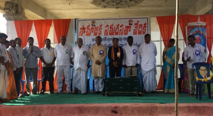 కులవృత్తుల వారిని సన్మానించిన సామాజిక సమరసతా వేదిక