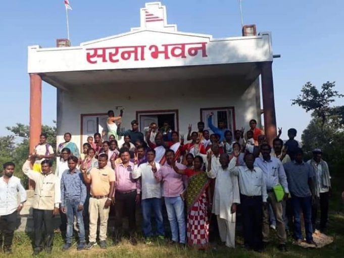 అక్రమంగా కట్టిన చర్చిని స్వాదీనం చేసుకొని గిరి పుత్రులు