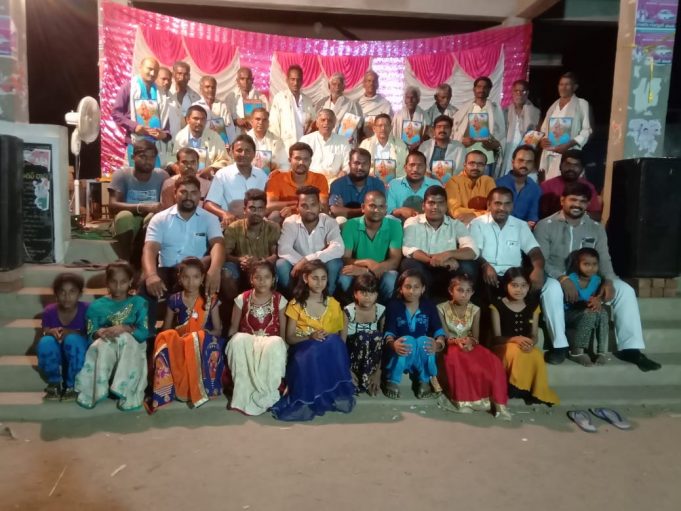 గ్రామ పెద్దలను సత్కరించిన సామాజిక సమరసతా వేదిక