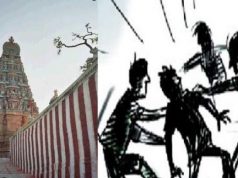 Temple priest, son killed for opposing encroachment of lake