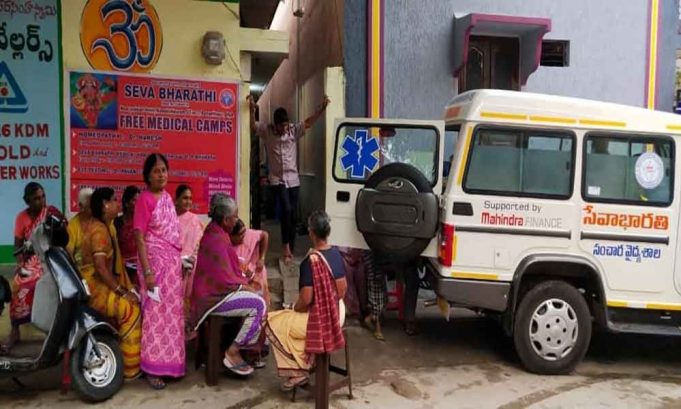 Seva Bharati striving to reach medical aid to the poor