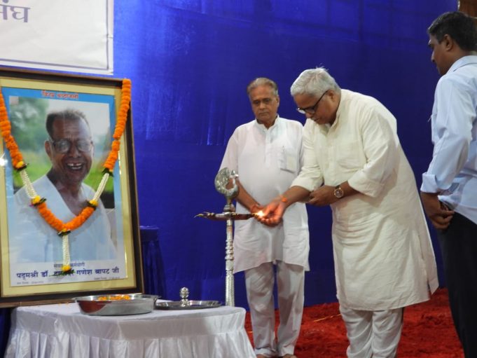 बापट जी ने सिद्धान्तों को आचरण का हिस्सा बनाया – भैया जी जोशी