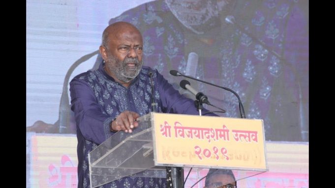 Sri Shiva Nadar at RSS VijayaDashami Utsav Yugabdi 5121 (2019)