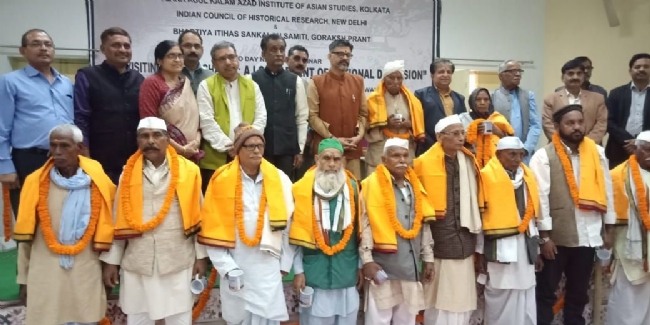 Families of martyrs of 1922 Chauri Chaura incident felicitated