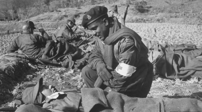 Indian Army’s first Para Commando Lt. Col. AG Rangaraj who is being honoured as Korean War Hero