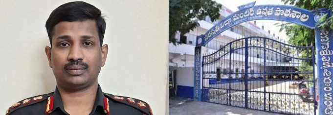 కల్నల్ సంతోష్ బాబు.. సరస్వతి శిశుమందిర్ పూర్వ విద్యార్థి