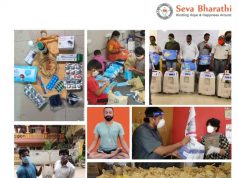 సేవా భారతి ఆధ్వర్యంలో కోవిడ్ -19 సేవా కార్యక్రమాలు