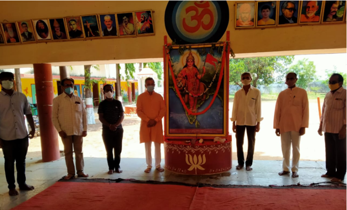 సంగారెడ్డి: సేవాభారతి ఆధ్వర్యంలో కోవిడ్ ఐసోలేషన్ కేంద్రం ఏర్పాటు