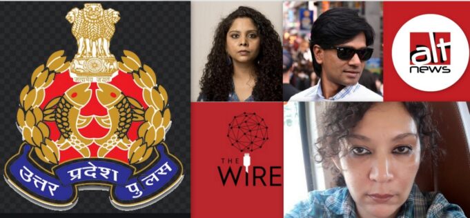 UP Police action Effect: The Accused Issue Clarification, Rejoinder, Delete Tweets & Cartoons